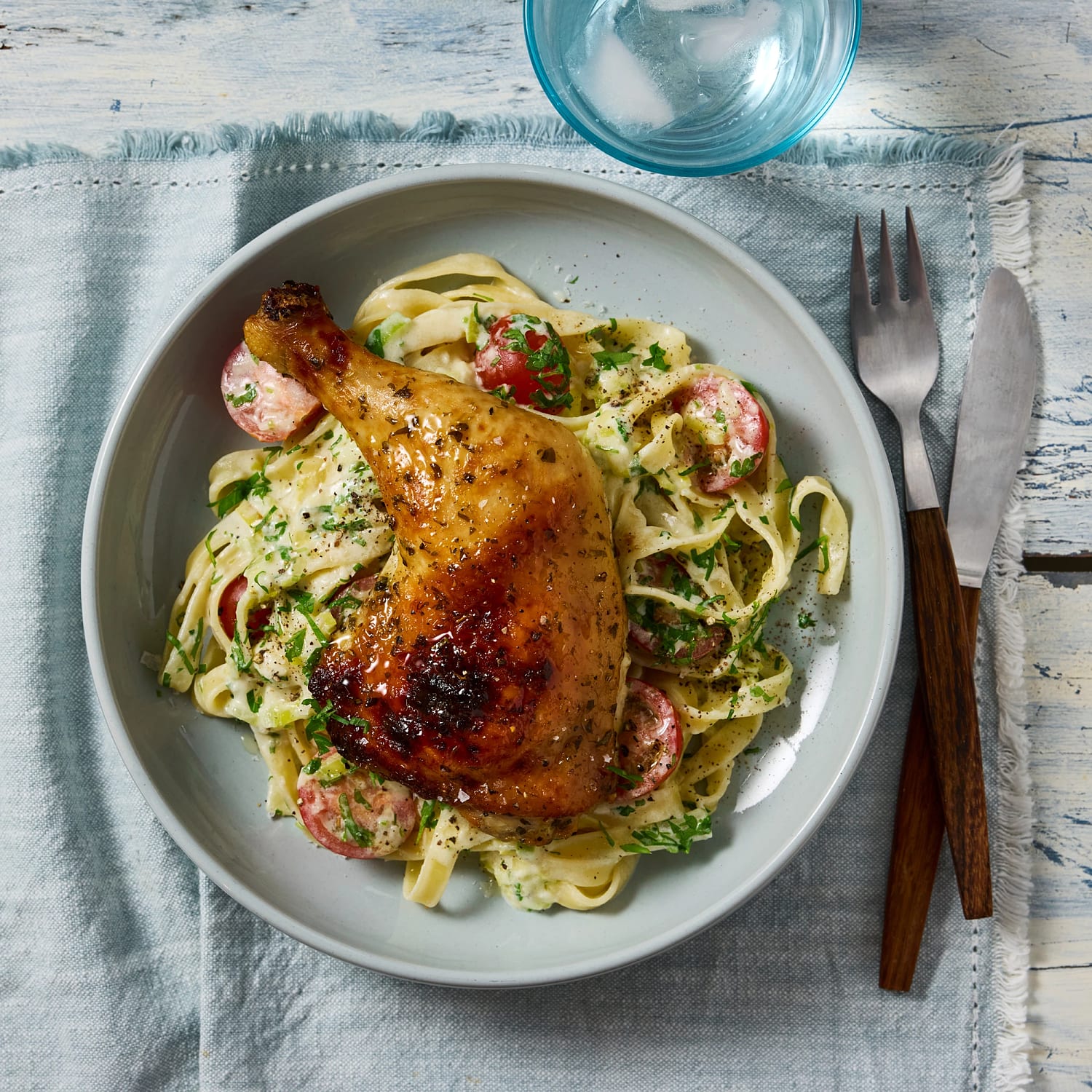 Pasta pronto di pollo