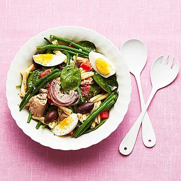 Pastasallad "Nicoise"