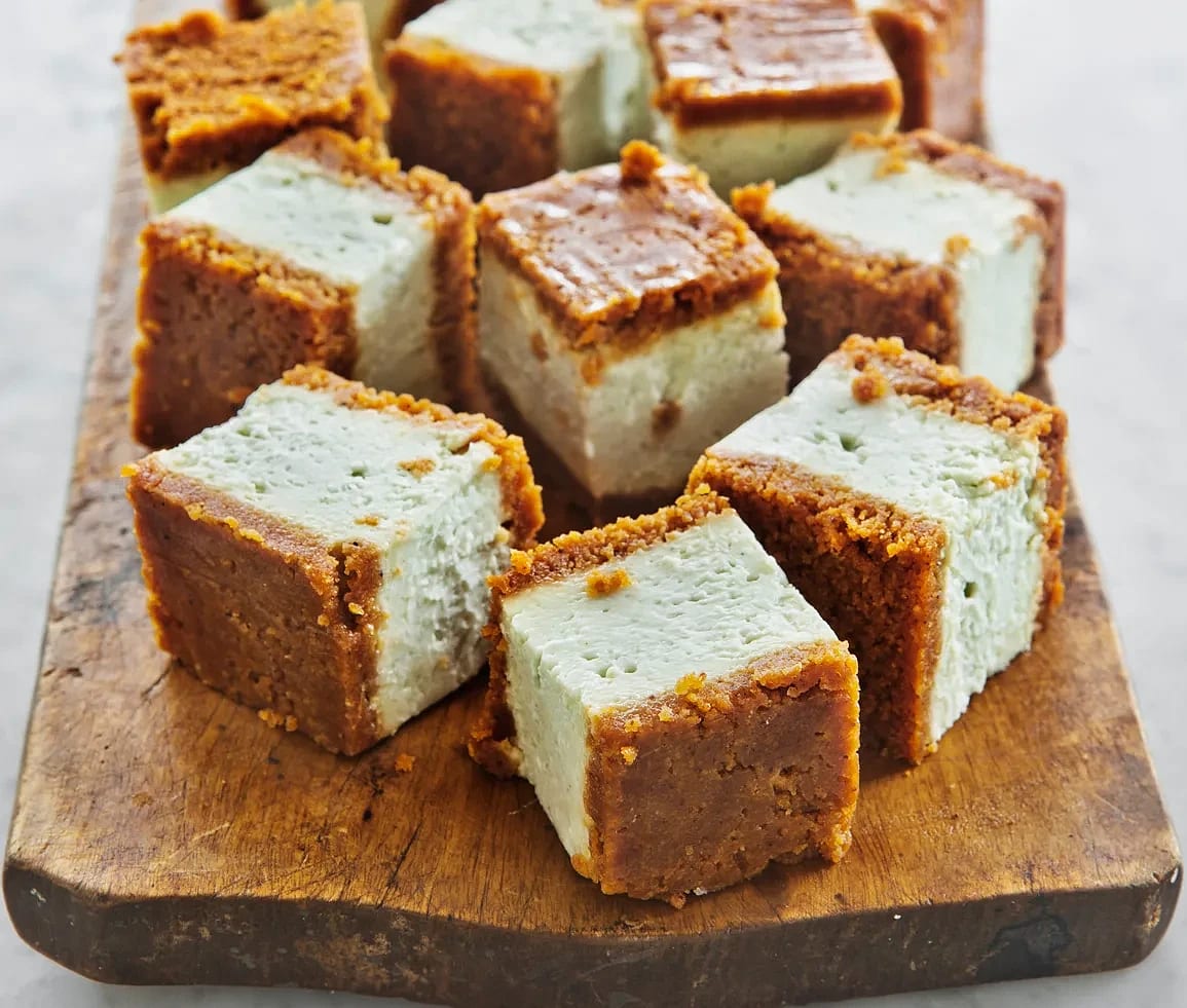 Pepparkakscheesecake med ädelost