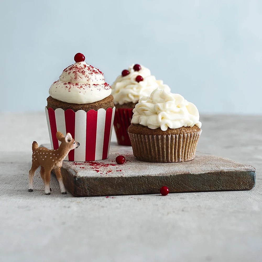 Pepparkakscupcakes