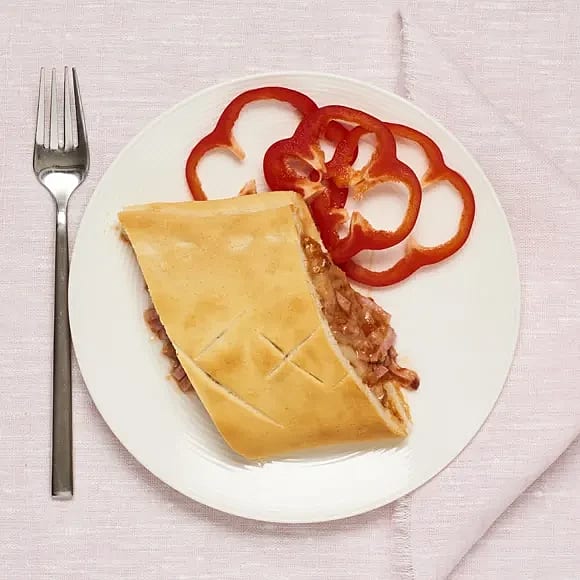 Pizzapirog med skinka