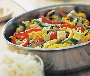 Quornpanna med paprika
