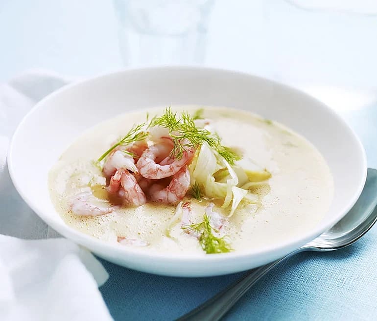 Räksoppa med fänkål
