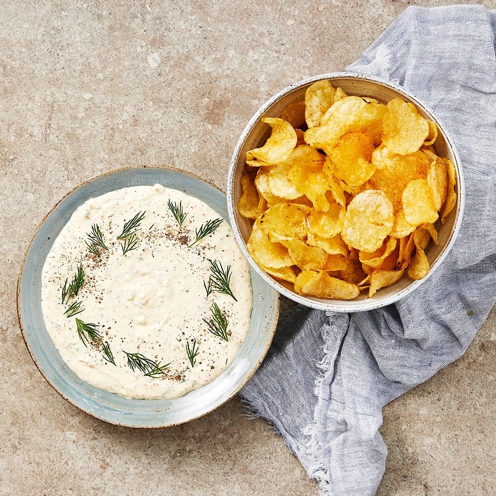 Romdipp med chips