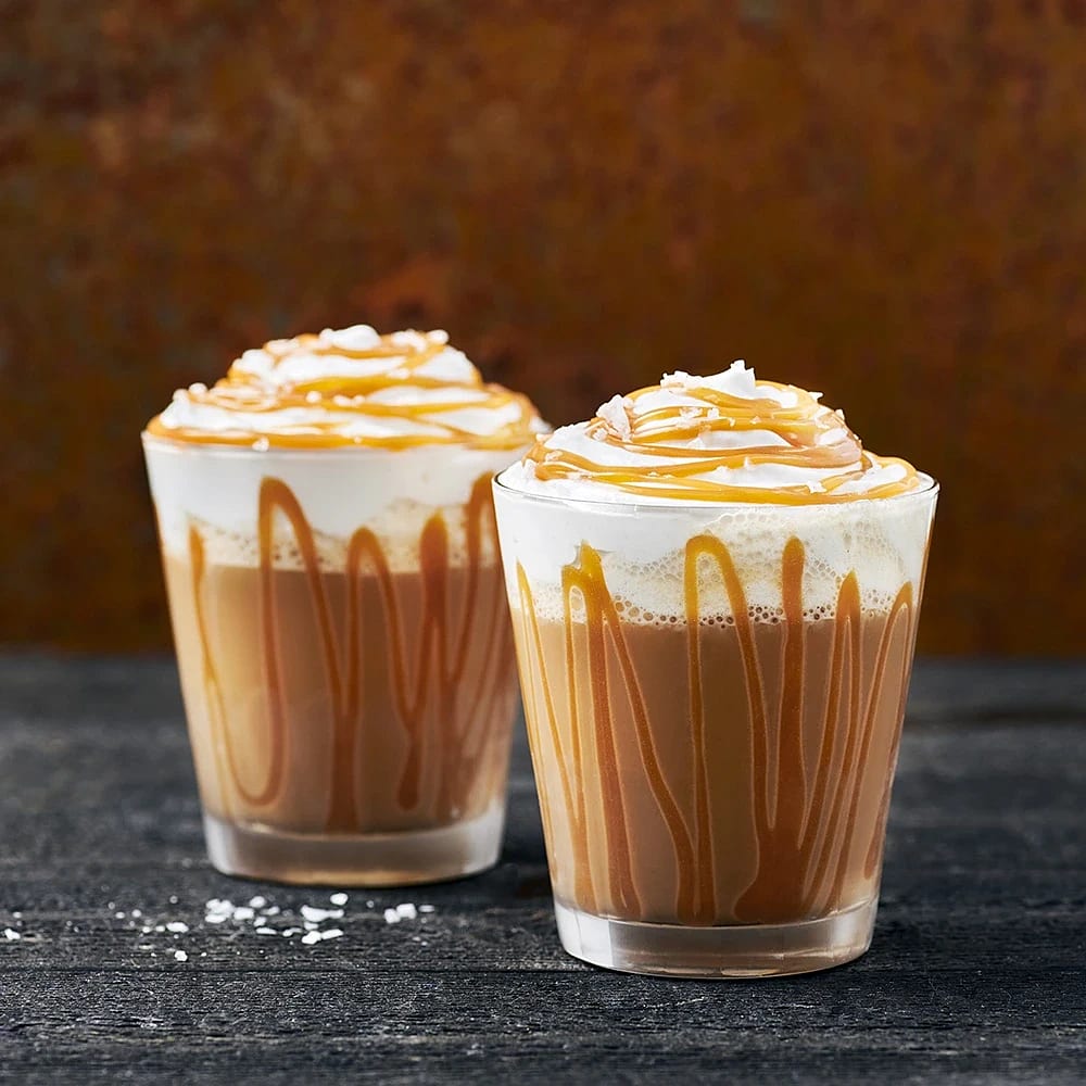Salted caramel islatte