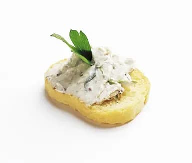 Sardintapenade på crostini