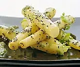 Senapsbräserade svartrötter