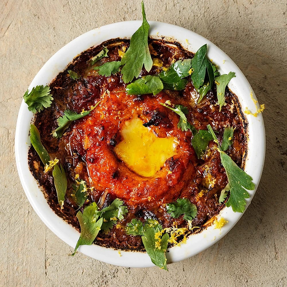 Shakshuka utan ägg