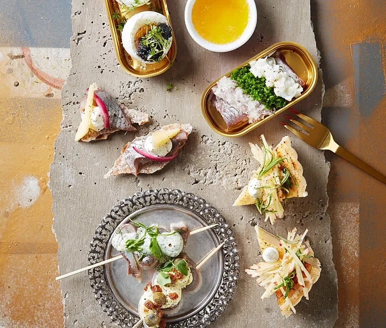 Silltallrik – svensk tapas