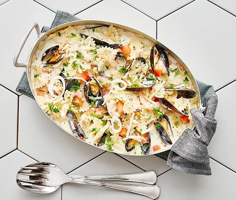 Skaldjurspasta