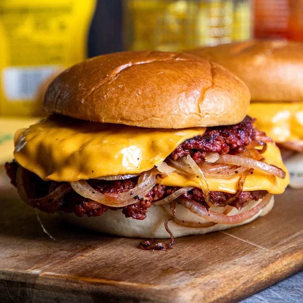 Smash burger från Oklahoma