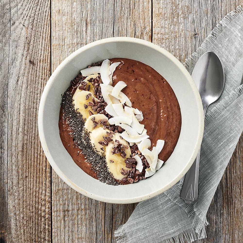 Smoothie bowl med chokladsmak
