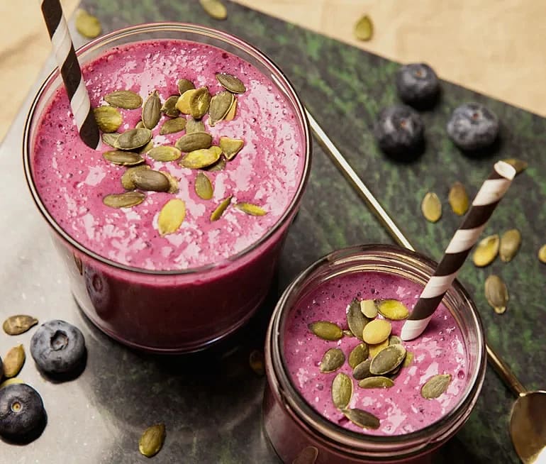 Smoothie med blåbär - Smooth Operator