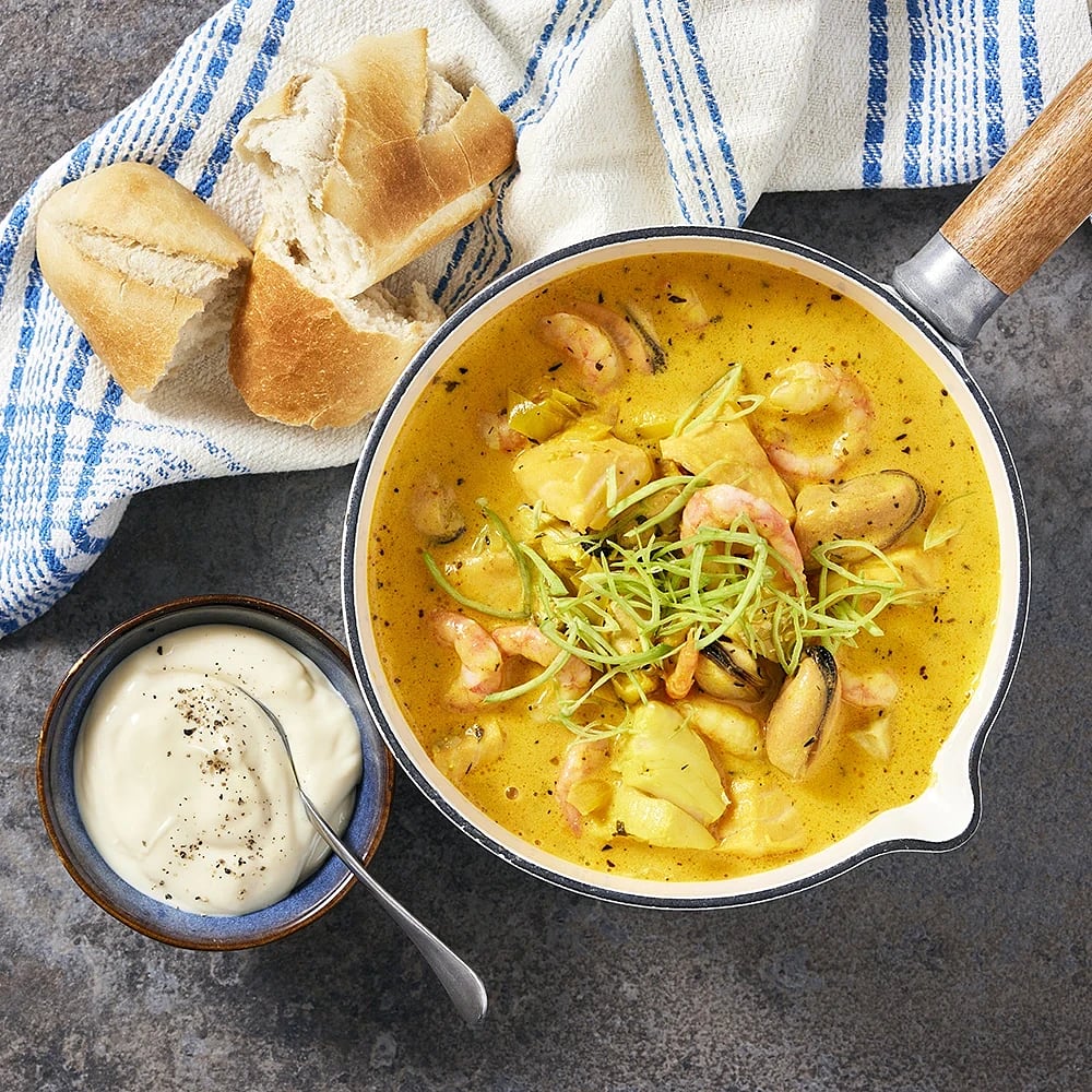 Soppa med chilibullar
