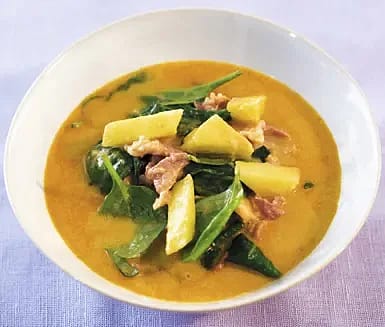 Sötstarkt curryfläsk