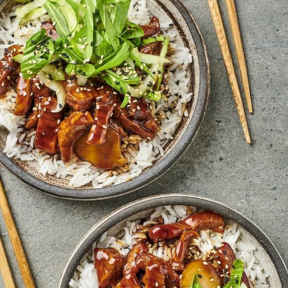Sticky pork hoisin