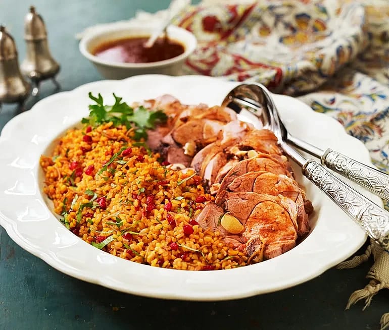 Syriansk dobo – Lammstek med bulgur