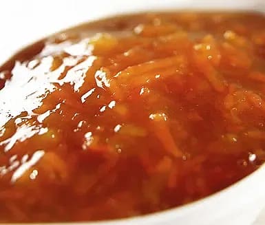 Syrlig morotsmarmelad
