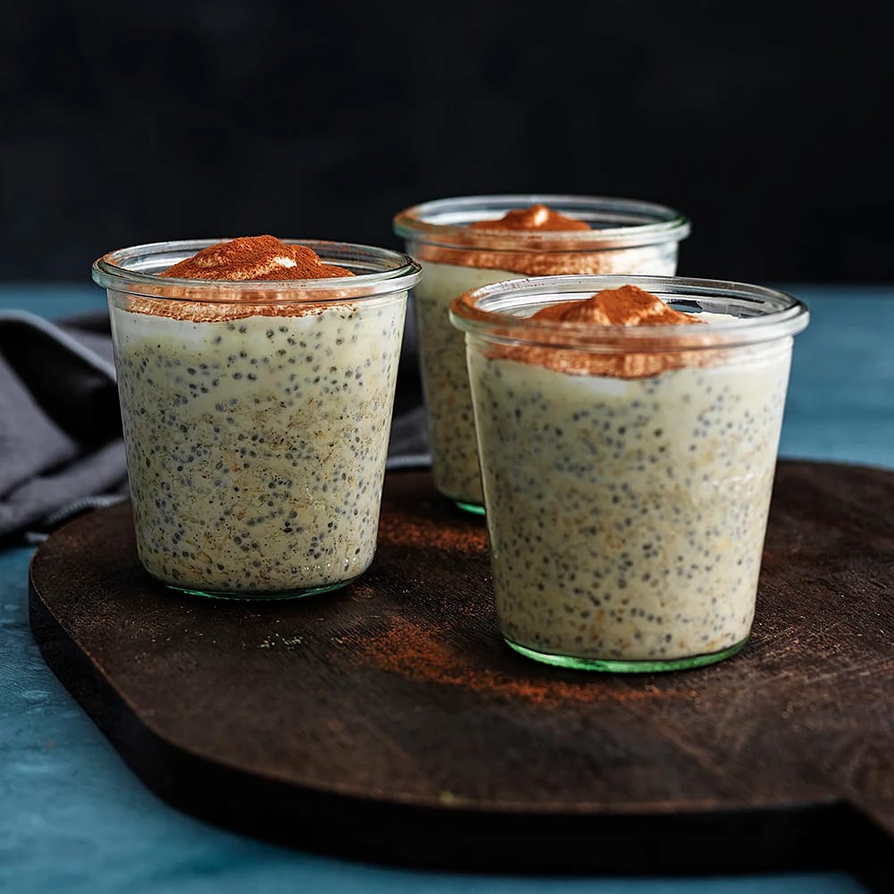 Tiramisu overnight oats