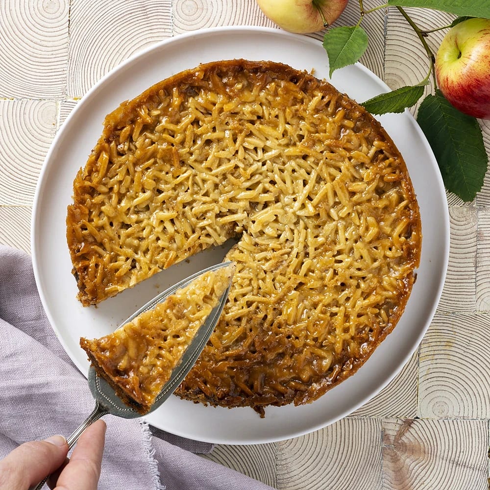 Toscakaka med äpple