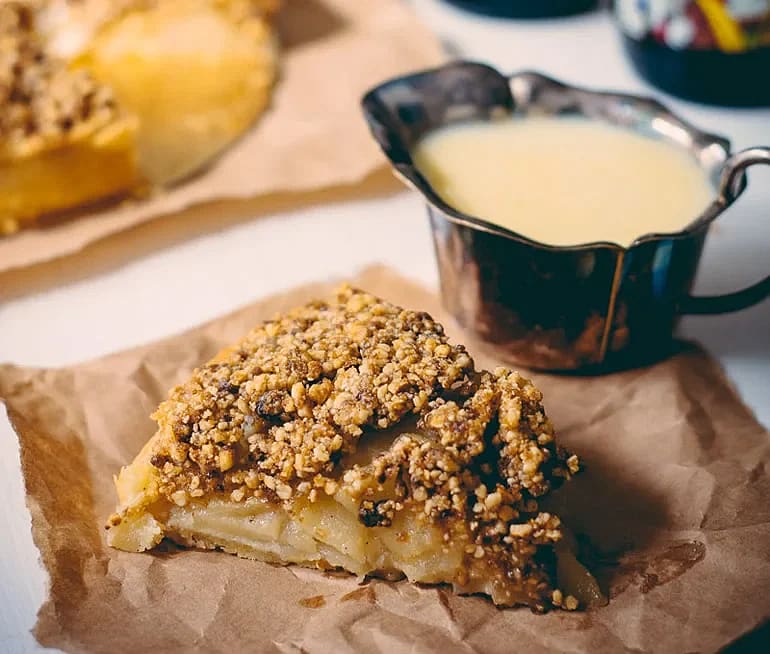 Tösses äppelpaj med ale ”Äpp-ale-paj”