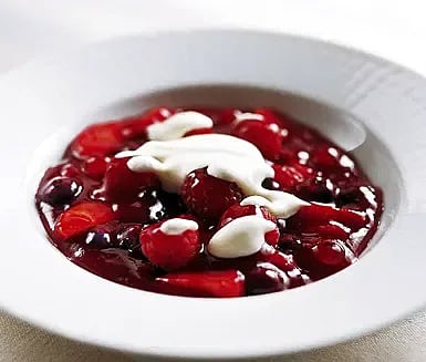 Tysk fruktkräm