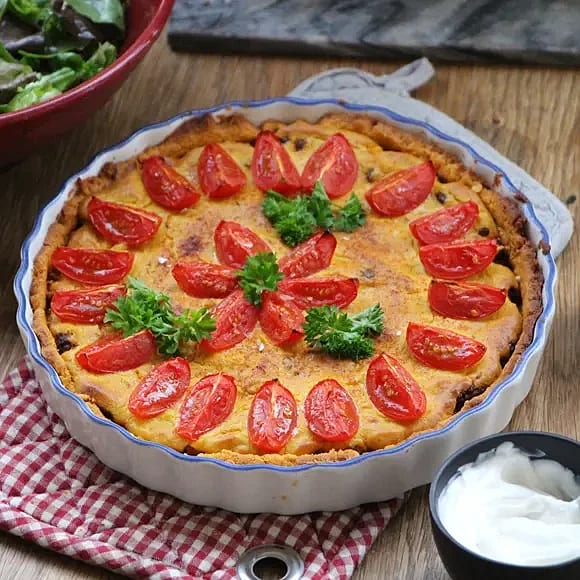Vegansk tacopaj