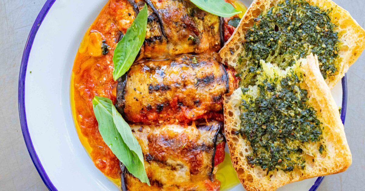 Aubergine Involtini