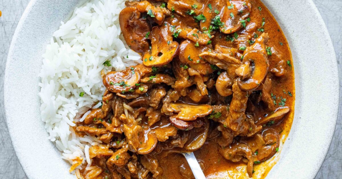 Biff stroganoff