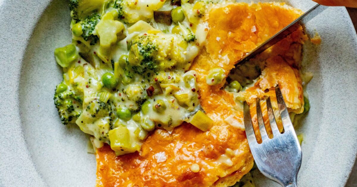 Broccoli- och ostpaj